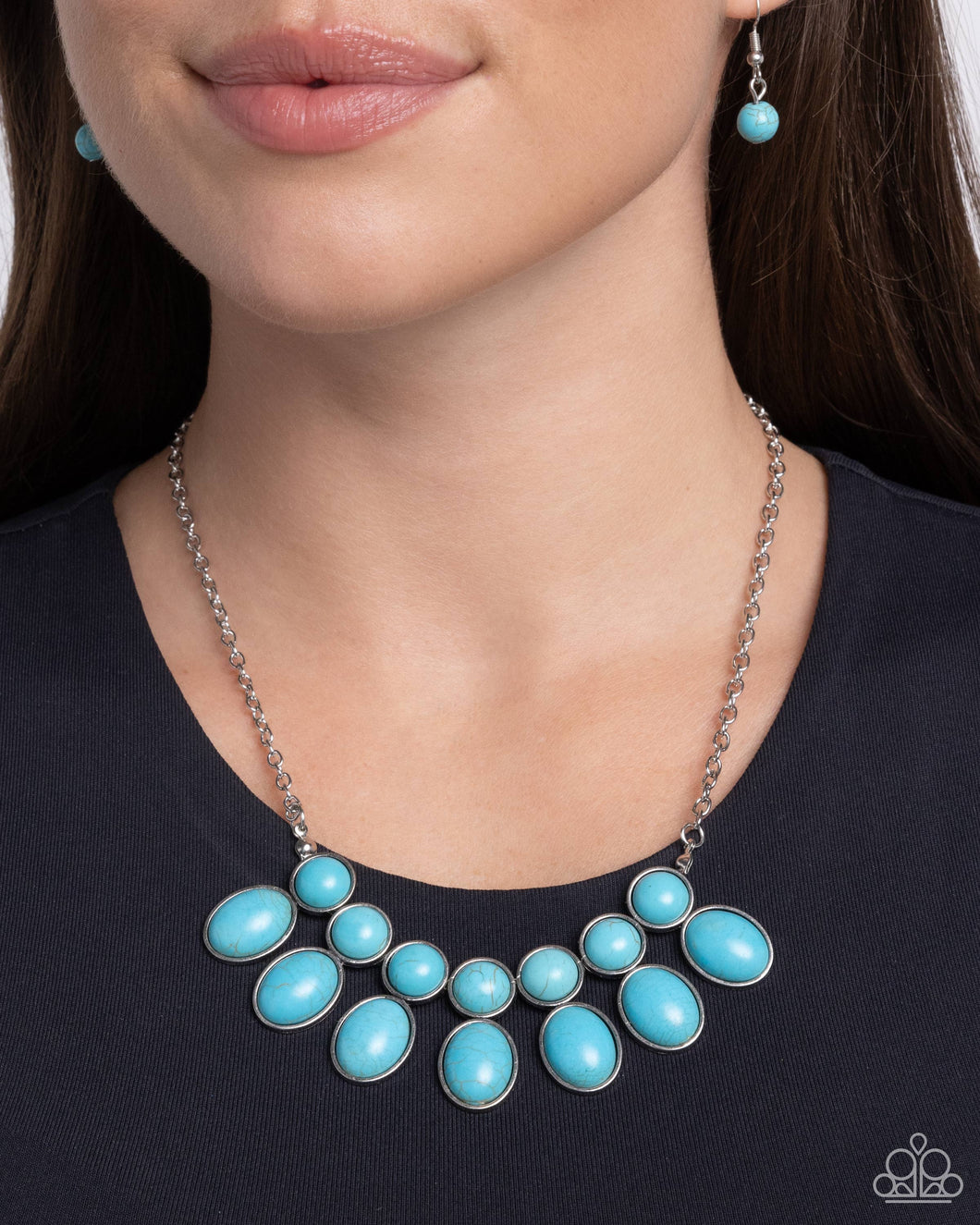 Paparazzi Environmental Impact - Blue Necklace