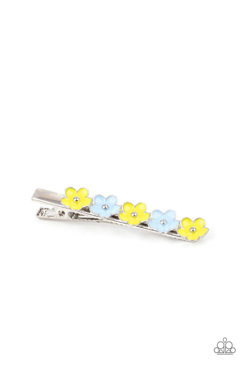 Paparazzi Flower Patch Flirt - Multi Hair Clip