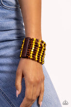 Load image into Gallery viewer, Paparazzi R and R - Yellow Bracelet
