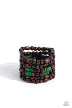 Load image into Gallery viewer, Paparazzi Paradise Palazzo - Green Bracelet
