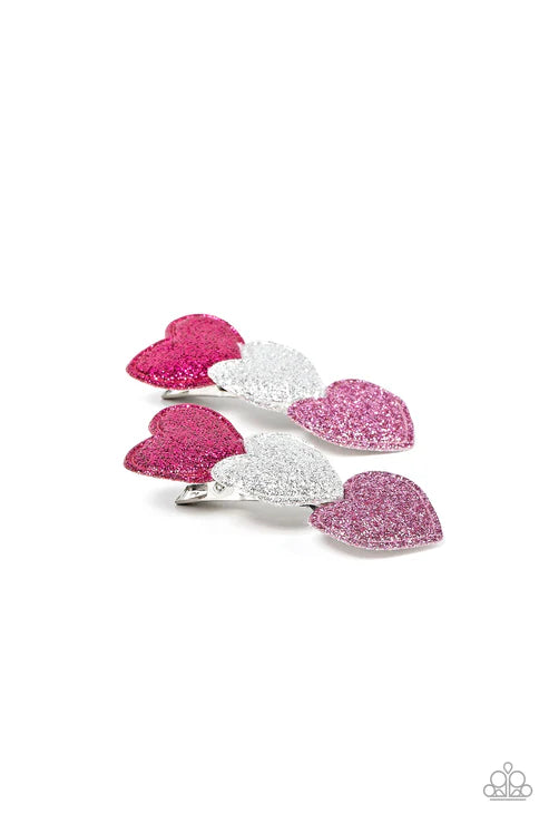 Paparazzi Love at First SPARKLE - Multi Hair Clip