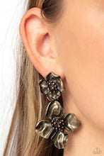 Load image into Gallery viewer, Paparazzi Gilded Grace - Brass Post Earrings
