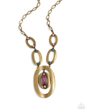 Load image into Gallery viewer, Paparazzi OVAL the Top - Necklace
