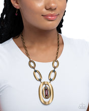 Load image into Gallery viewer, Paparazzi OVAL the Top - Necklace
