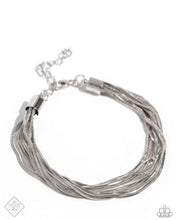 Load image into Gallery viewer, Paparazzi By a Show of STRANDS - Silver Bracelet
