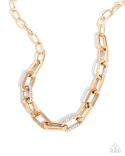 Load image into Gallery viewer, Paparazzi Understated Shimmer - Gold Necklace
