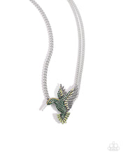 Load image into Gallery viewer, Paparazzi Hummingbird Headline - Green Necklace
