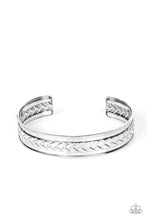 Load image into Gallery viewer, Paparazzi Hot on the TRAILBLAZER - Silver Mens Bracelet
