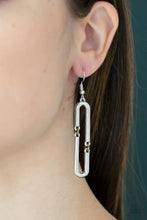 Load image into Gallery viewer, Linked and Synced - Silver Earrings
