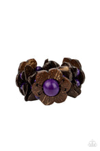 Load image into Gallery viewer, Mediterranean Mangrove - Purple Bracelet
