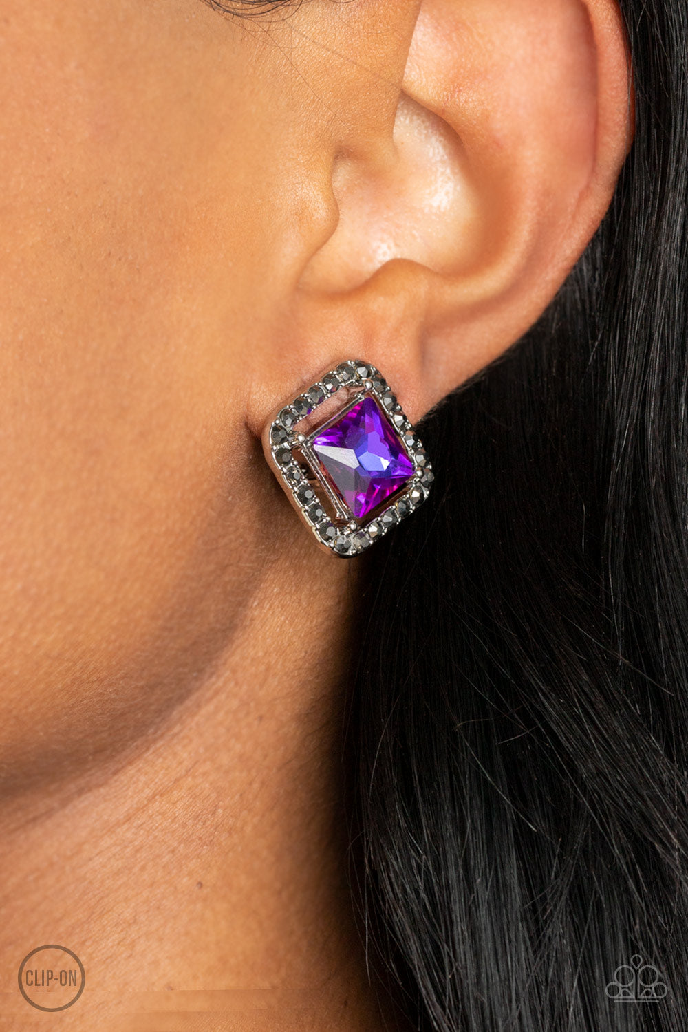 Cosmic Catwalk - Clip-on Earrings