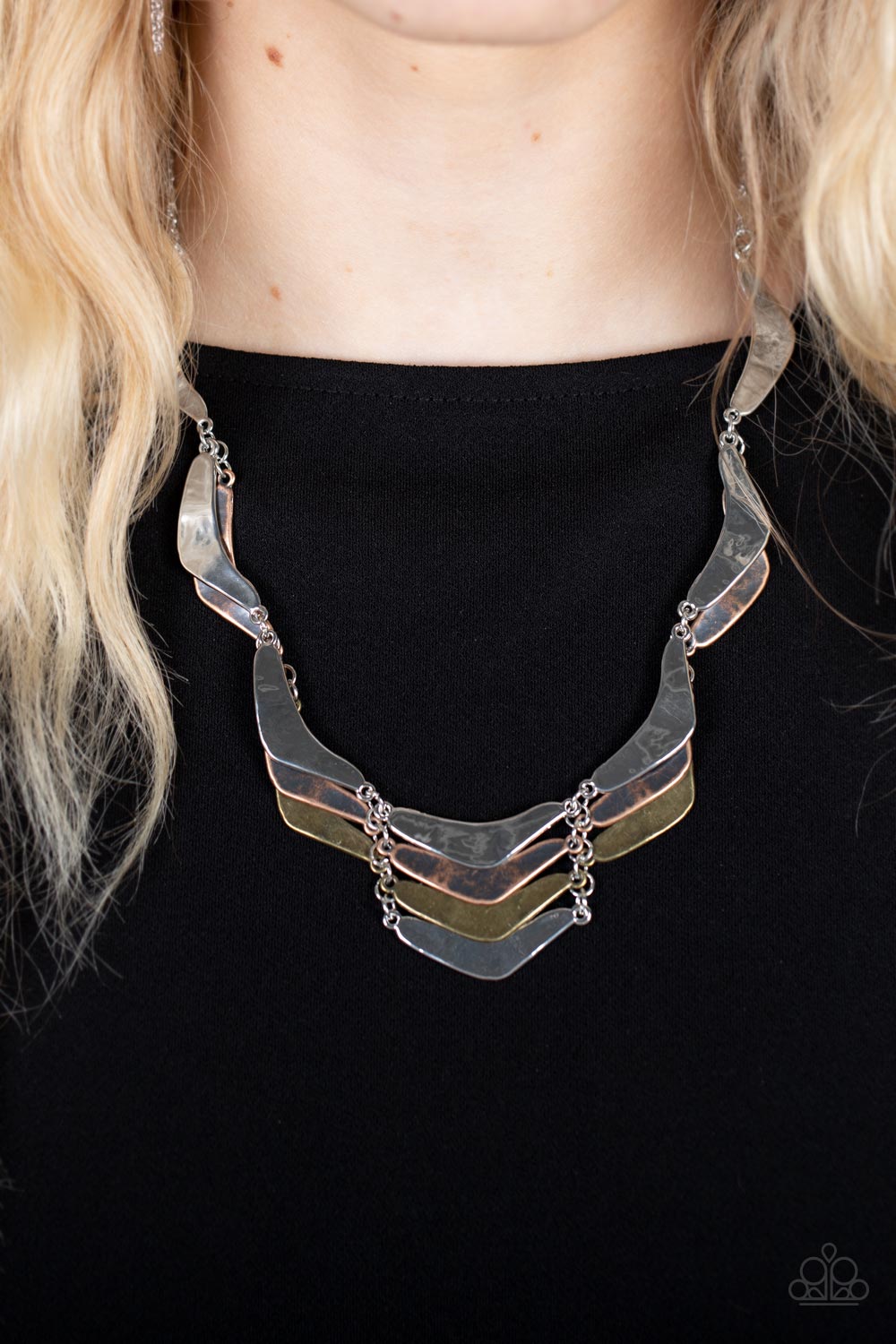 Mixed Metal Mecca - Silver Necklaces