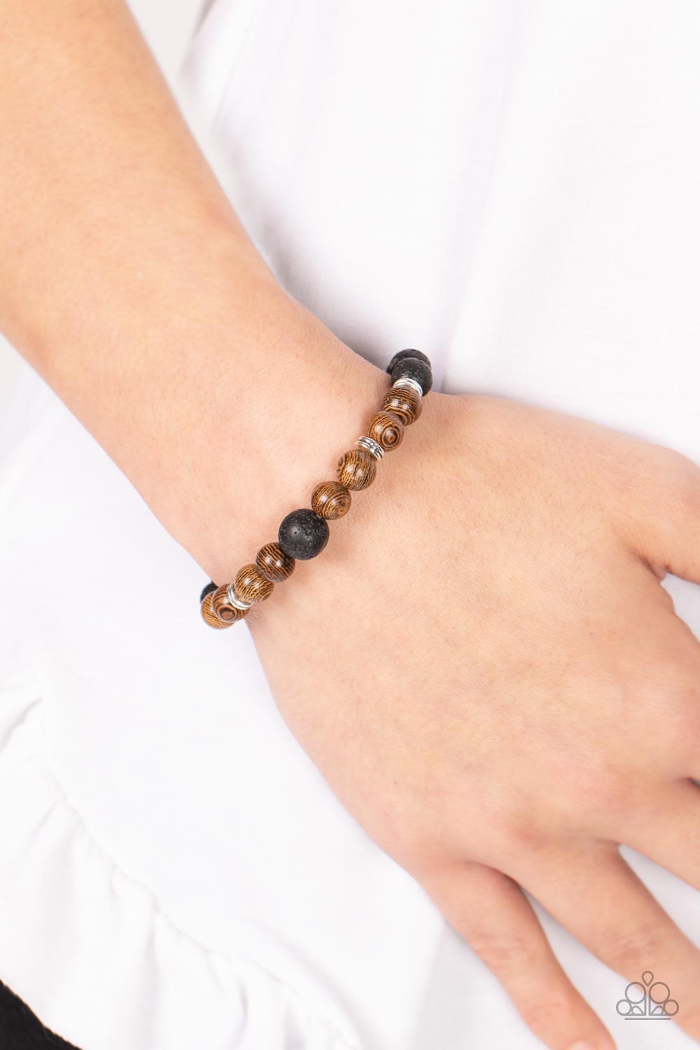 Paparazzi Neutral Zone - Brown Urban Bracelets