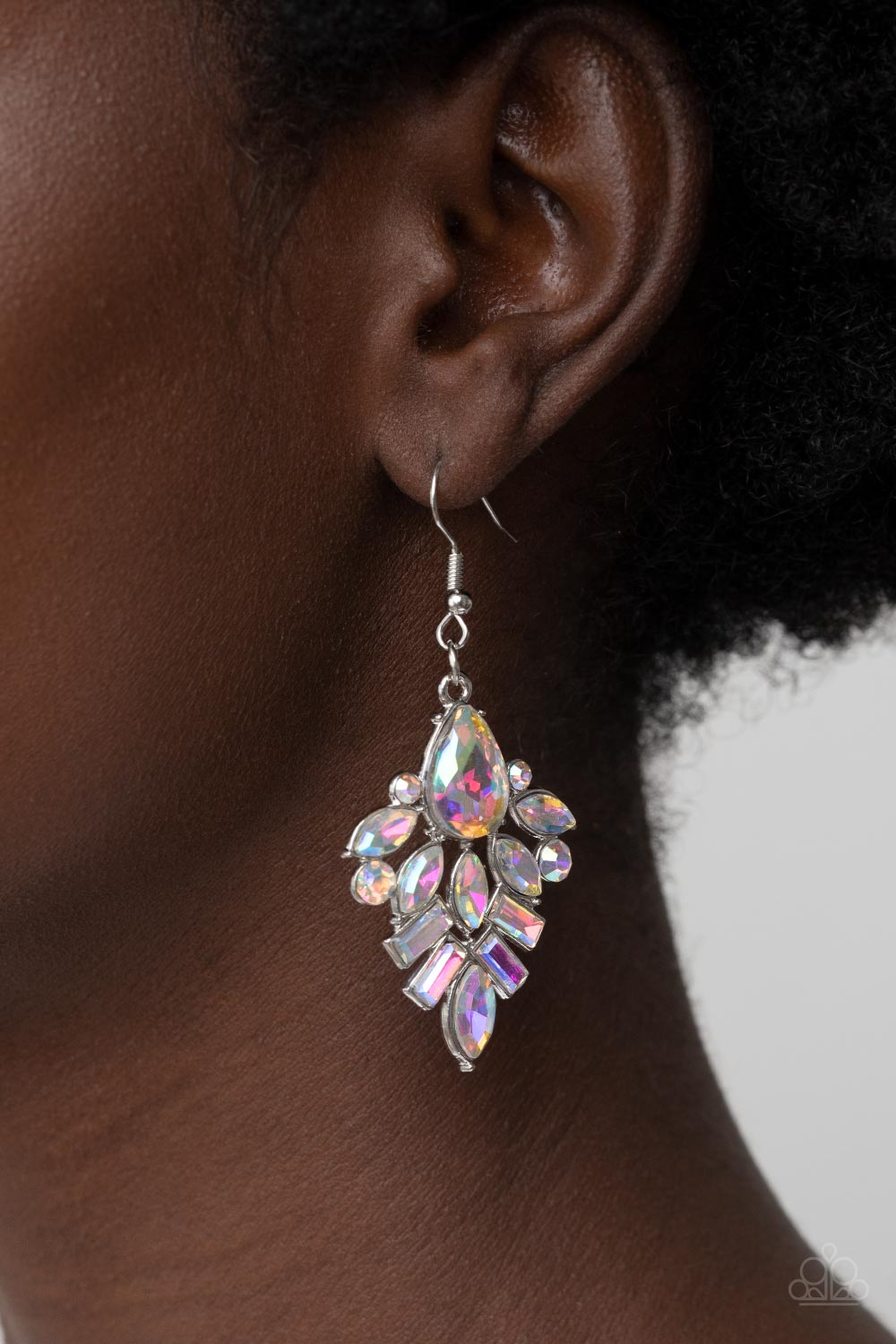 Stellar-escent Elegance - Multi Earrings