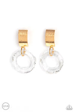 Load image into Gallery viewer, Clear Out! - Gold Clip-Ons Earrings
