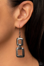 Load image into Gallery viewer, Public Square - Black Earrings
