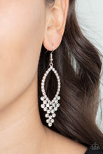 Load image into Gallery viewer, GLOWING off the Deep End - White Earrings
