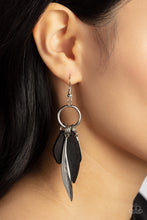 Load image into Gallery viewer, Primal Palette - Black Earrings
