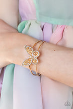 Load image into Gallery viewer, Paparazzi 2pc Set: Baroque Butterfly Necklace &amp; Butterfly Bella Bracelet
