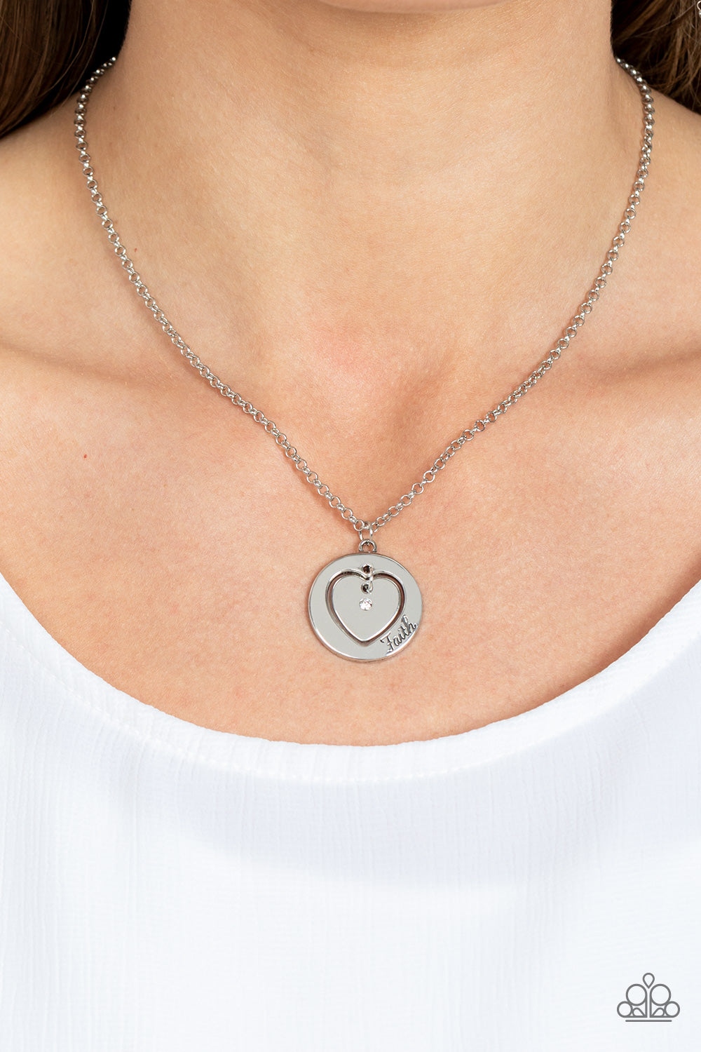 Heart Full of Faith - Necklace