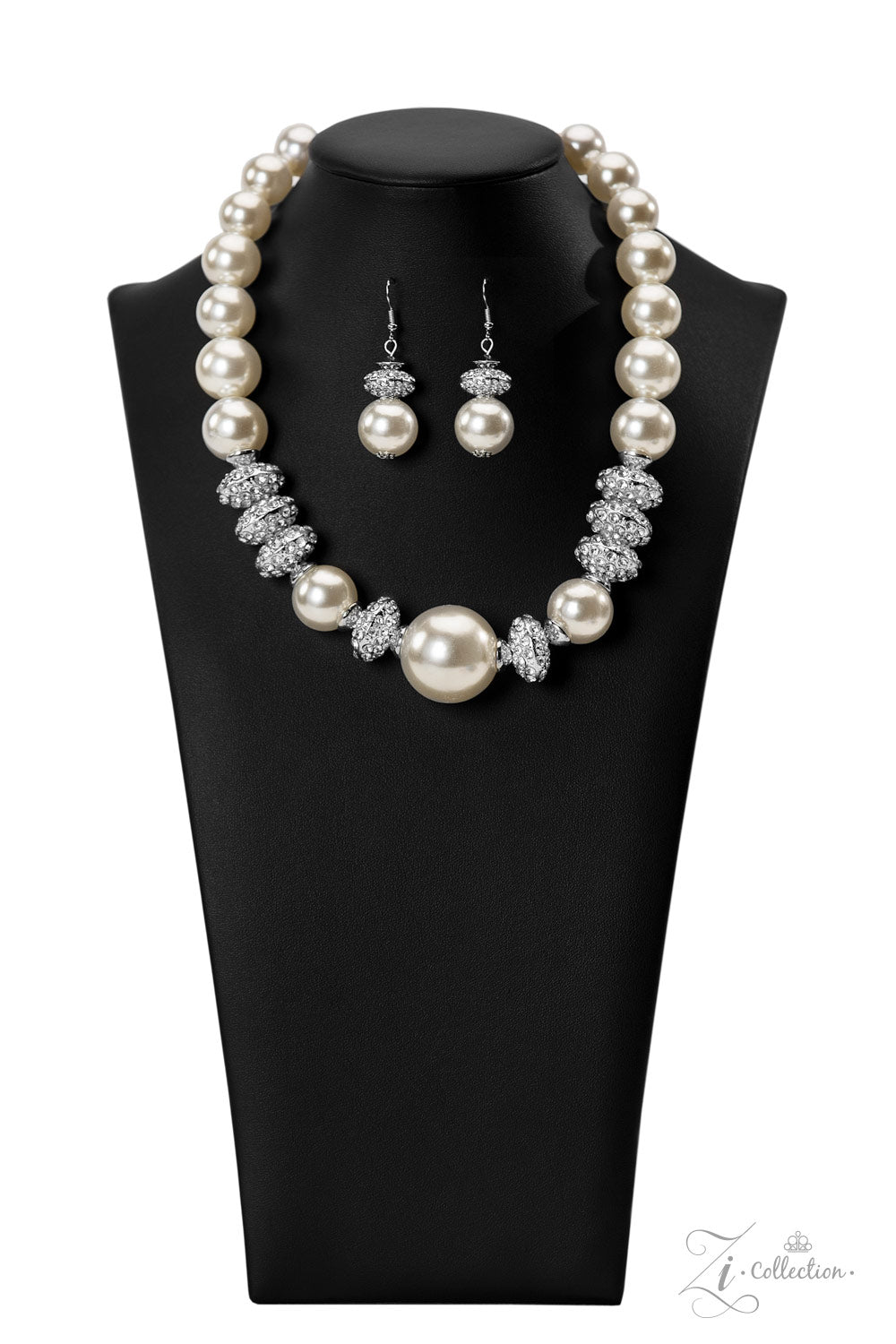 Paparazzi Noble - 2022 White Zi Collection Necklace