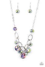 Load image into Gallery viewer, Rhinestone River - Oil Spill Necklace
