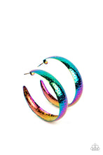 Load image into Gallery viewer, Futuristic Flavor - Oil Spill Earrings
