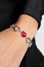 Load image into Gallery viewer, 2pc Set: Contemporary Cupid Necklace &amp; Sentimental Sweethearts Bracelet
