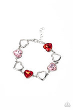 Load image into Gallery viewer, 2pc Set: Contemporary Cupid Necklace &amp; Sentimental Sweethearts Bracelet
