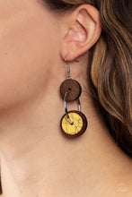 Load image into Gallery viewer, Artisanal Aesthetic - Yellow Earrings
