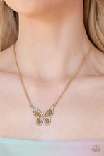 Load image into Gallery viewer, Paparazzi 2pc Set: Baroque Butterfly Necklace &amp; Butterfly Bella Bracelet
