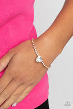 Load image into Gallery viewer, 2pc Set: Flirty Fiancé Necklace &amp; Bedazzled Beauty Bracelet
