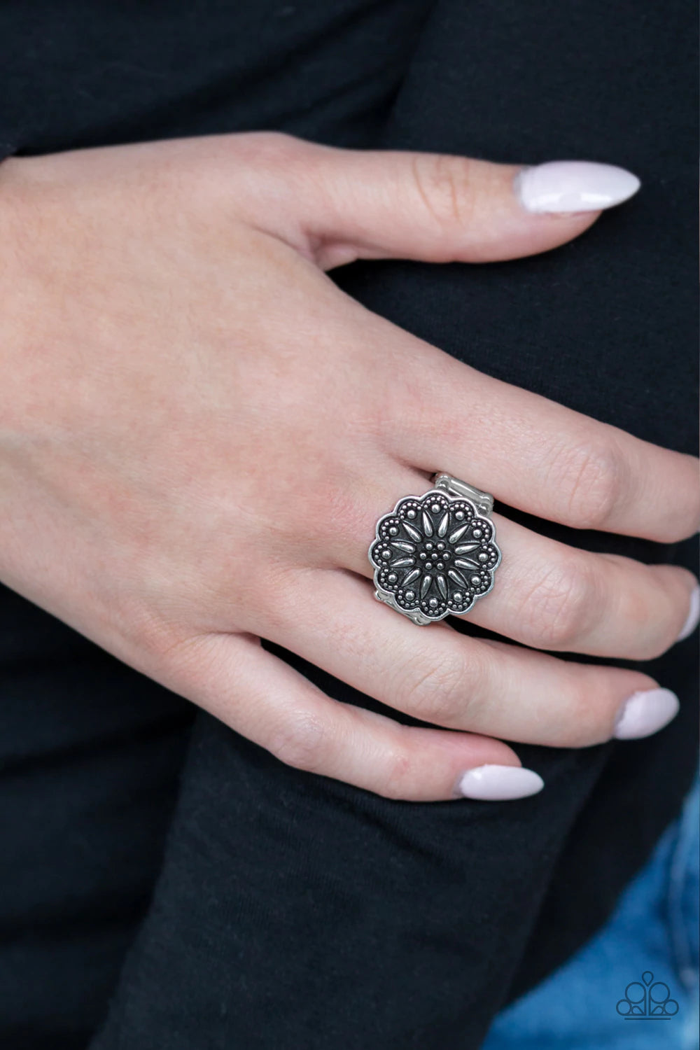 Desert Sunflower - Silver Ring