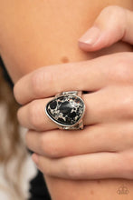 Load image into Gallery viewer, 2pc Set: Desert Roost - Black Bracelet &amp; Earth Hearth - Black Ring
