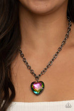 Load image into Gallery viewer, Flirtatiously Flashy - Oil Spill Necklace
