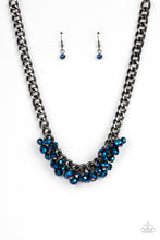 Load image into Gallery viewer, Galactic Knockout - Blue Necklace
