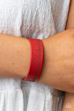 Load image into Gallery viewer, Haute Heartbeat - Red Bracelet
