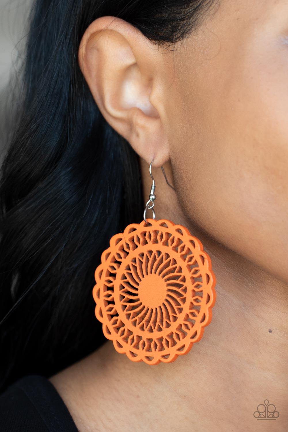 Paparazzi Island Sun - Earrings