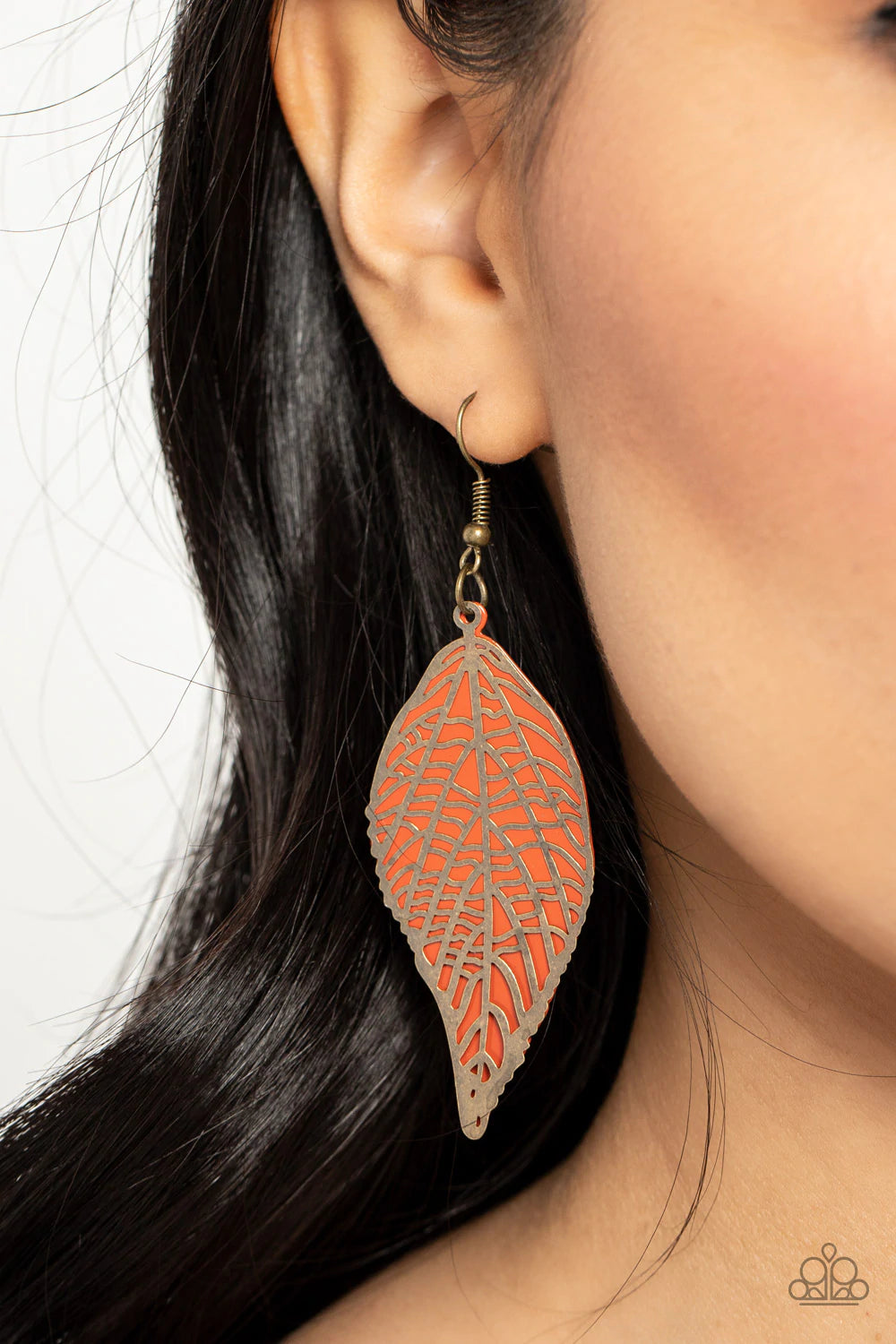 Leafy Luxury - Earrings