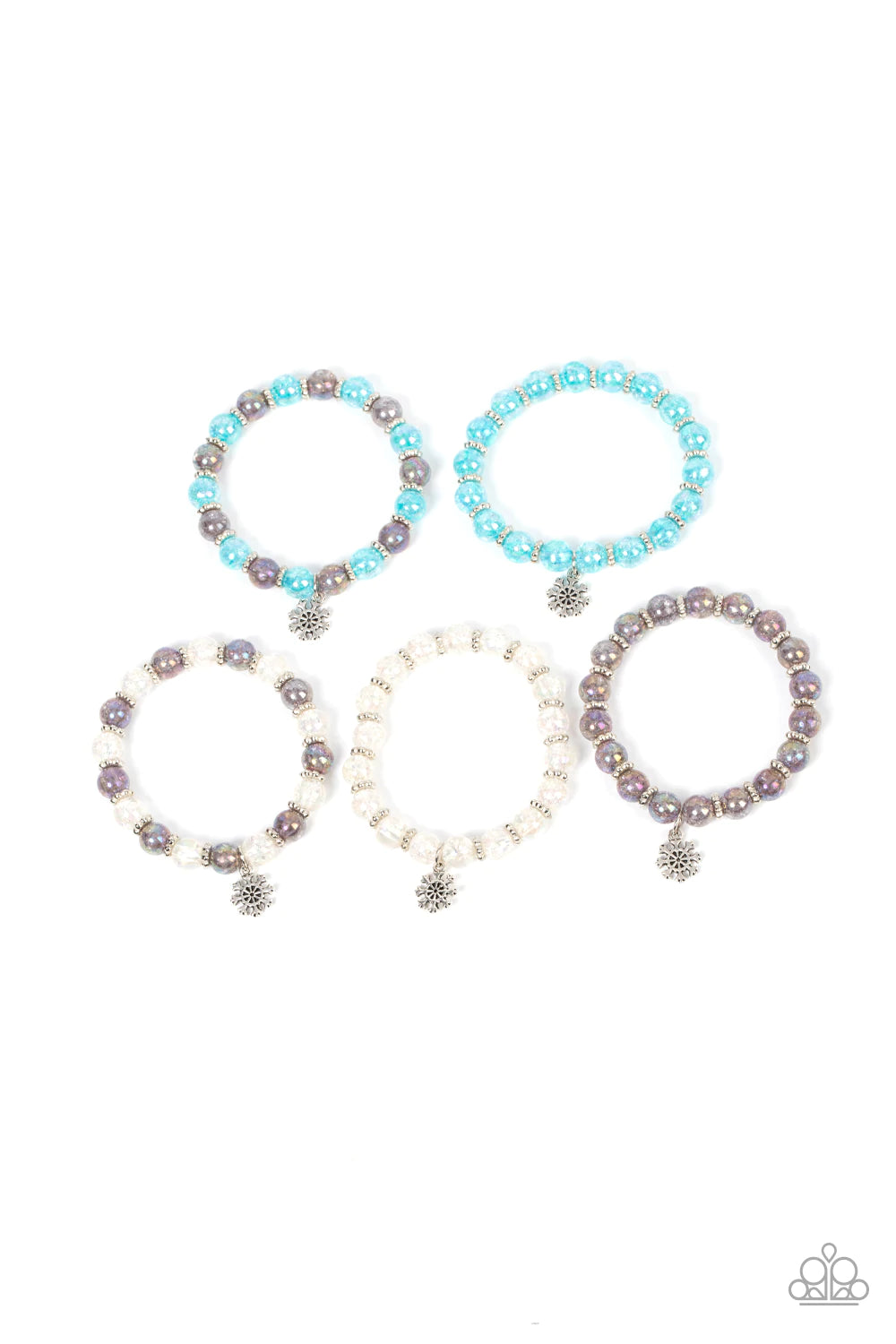 Lil Diva - Wintry Iridescent Bracelets