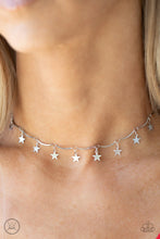 Load image into Gallery viewer, Little Miss Americana - Silver Necklace
