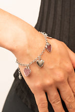 Load image into Gallery viewer, Lusty Lockets - Red Bracelet
