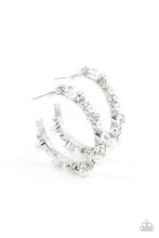 Load image into Gallery viewer, Let There Be SOCIALITE - White Earrings
