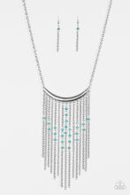 Load image into Gallery viewer, Runaway Rumba - Blue Necklace
