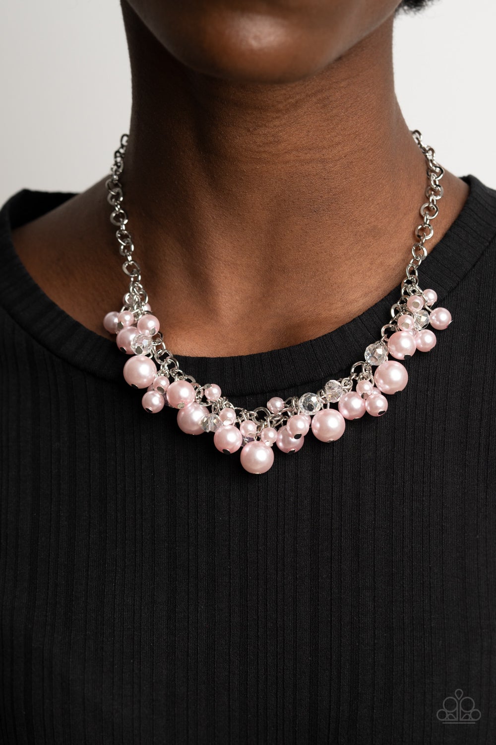 Positively PEARLescent- Pink Necklace