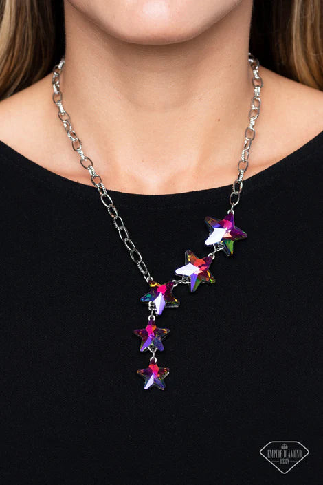 Paparazzi Star-Crossed Sparkle - Necklace