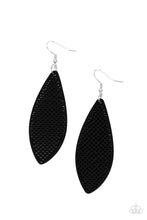 Load image into Gallery viewer, Paparazzi Surf Scene - Black Earrings
