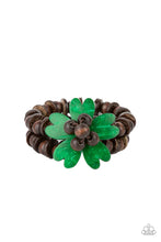 Load image into Gallery viewer, Paparazzi Tropical Flavor - Green Bracelet
