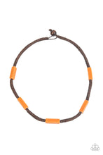 Load image into Gallery viewer, Paparazzi Tropical Tycoon -  Orange Urban Necklace
