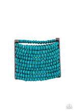 Load image into Gallery viewer, Paparazzi Waikiki Wonderland - Blue Bracelet
